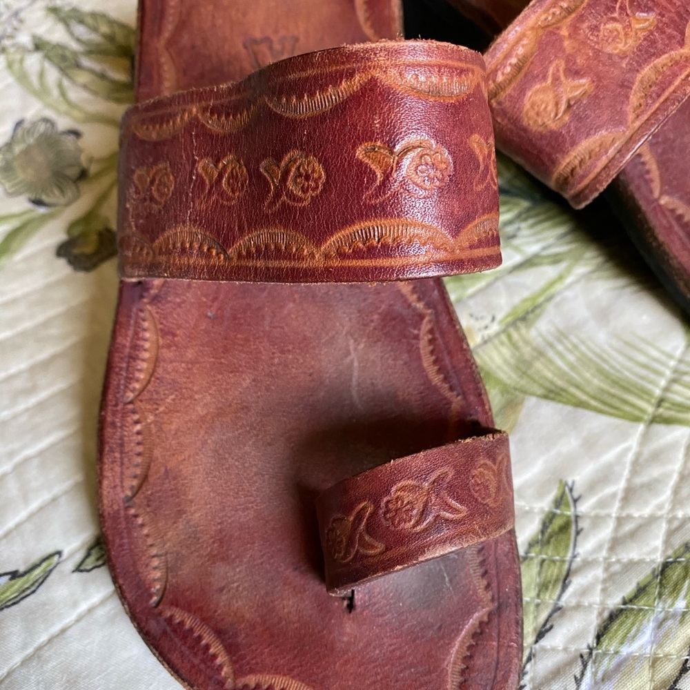 Girls handmade Leather Sandals